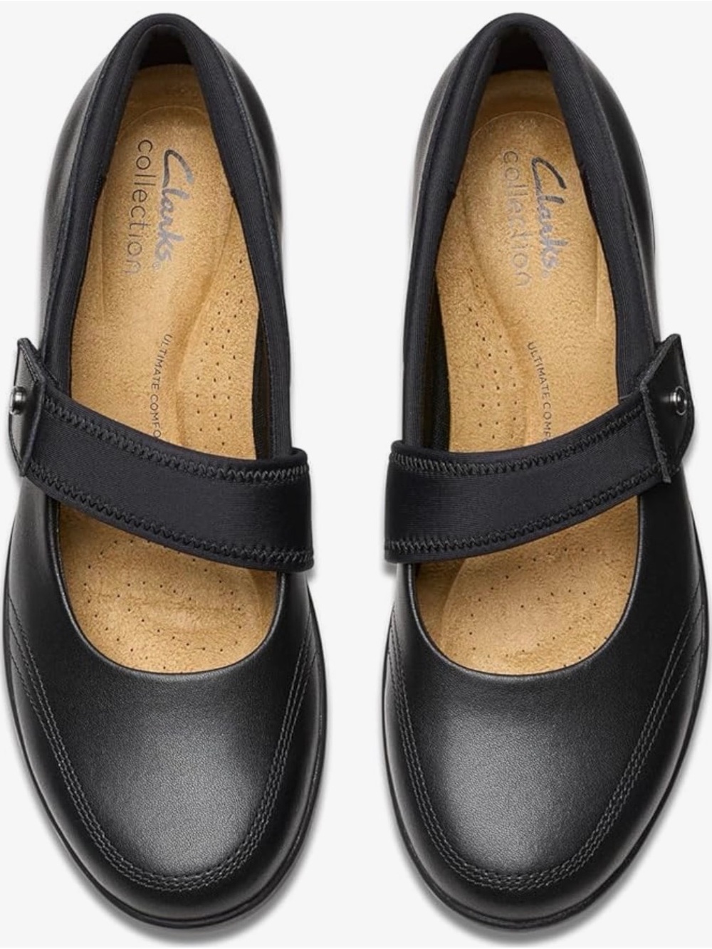 New Clarks Black Mary Jane Wedge Shoes
Suttyn May Women’s Size 5